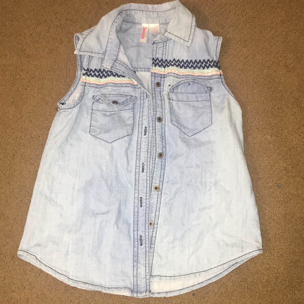Girls Japna Kids Denim Shirt